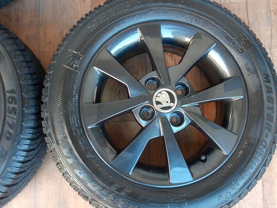 Koła Skoda City go Vw up Seat mii 14 4x100 ET35 165/70/14 zima!