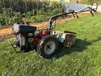 Motocultivador com fresa