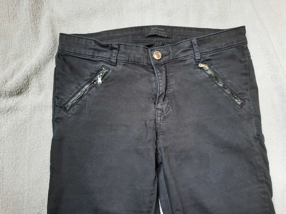 Czarne Długie Spodnie