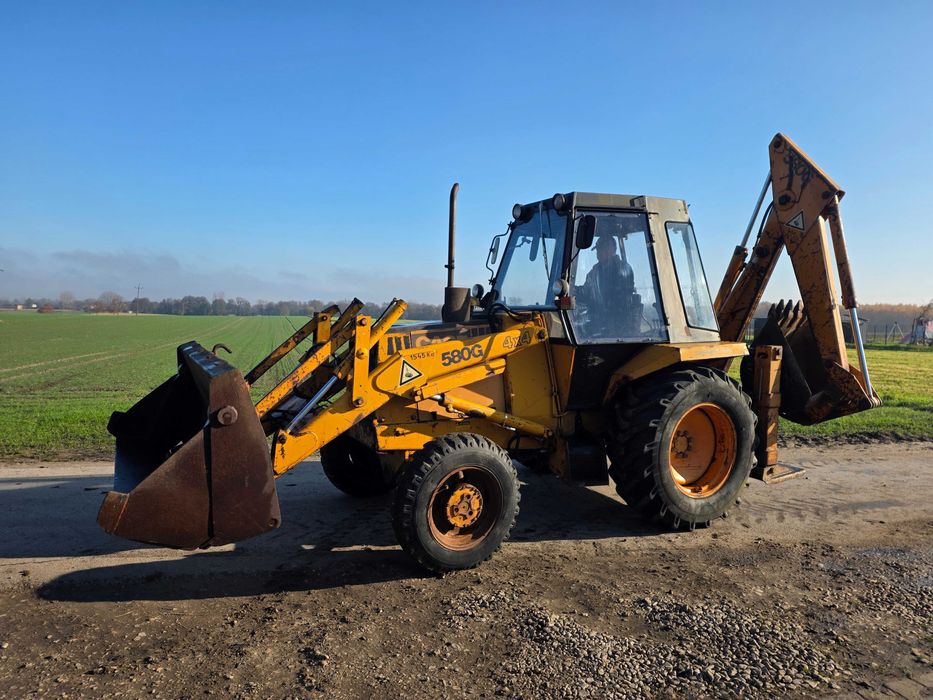 Koparko ładowarka Case 580G  Oryginał
