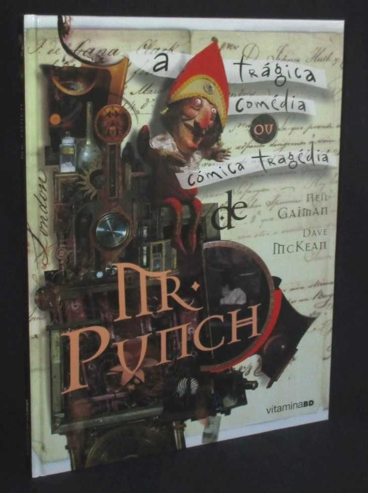 Livro Mr. Punch A Trágica Comédia ou Cómica Tragédia