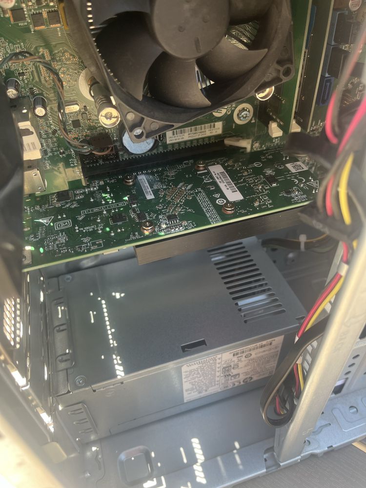 Hp prodesk 400 G4 + radeon rx 550x