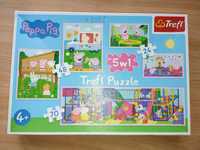 Puzzle Świnka Peppa i Bing