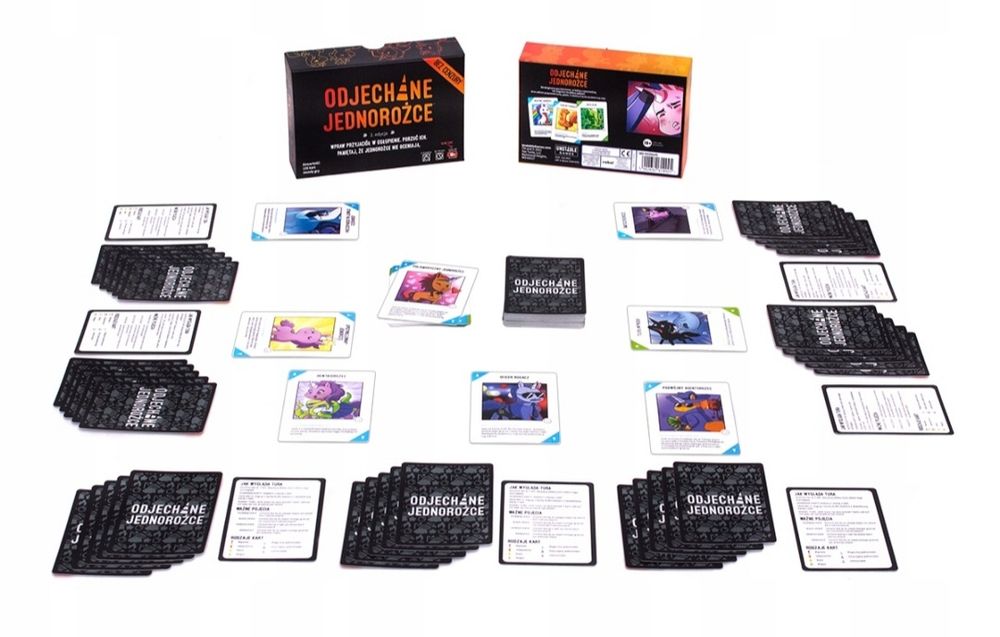 Gra "odjechane jednorożce" idealny stan (1 raz uzyta)