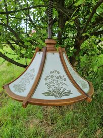 Lampa sufitowa z Tyrolu