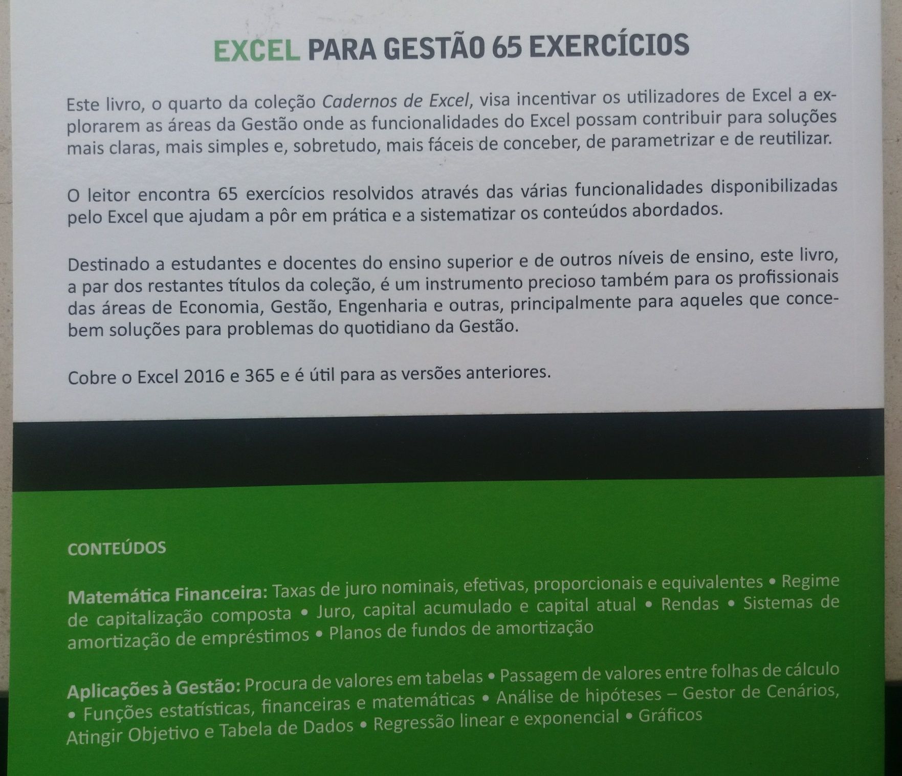 Excel para Gestão