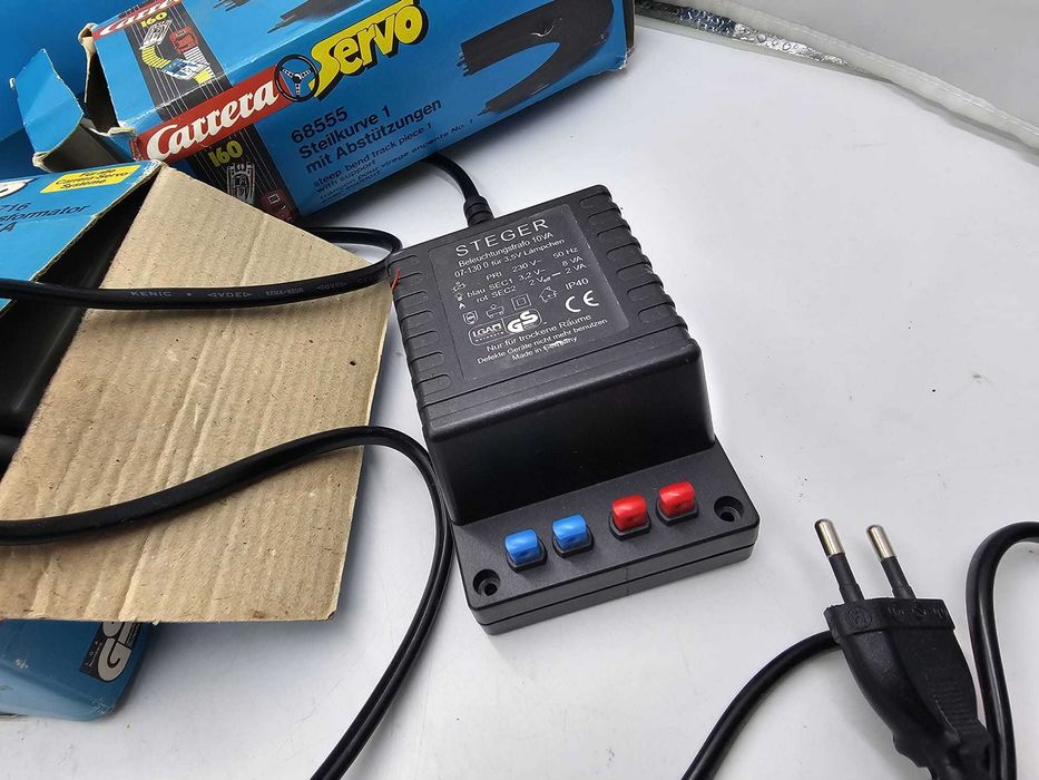 Carrera Servo 160 zestaw tory transformator licznik