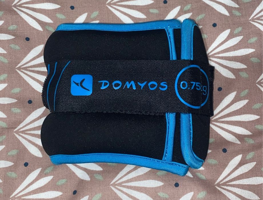 Tornozeleiras / Pesos Domyos 0,75 kg – Excelente estado