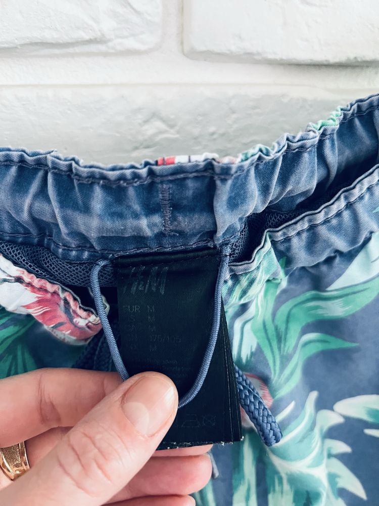 Męskie spodenki kąpielowe szorty marki H&M rozmiar M/L