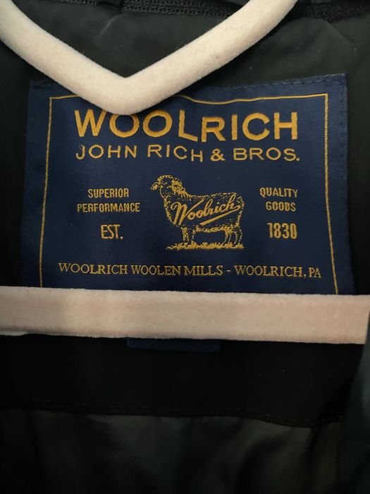 Пуховик WOOLRICH 44 S 46 М оригинал