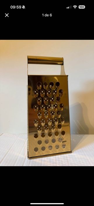 Ralador legumes/queijo dourado