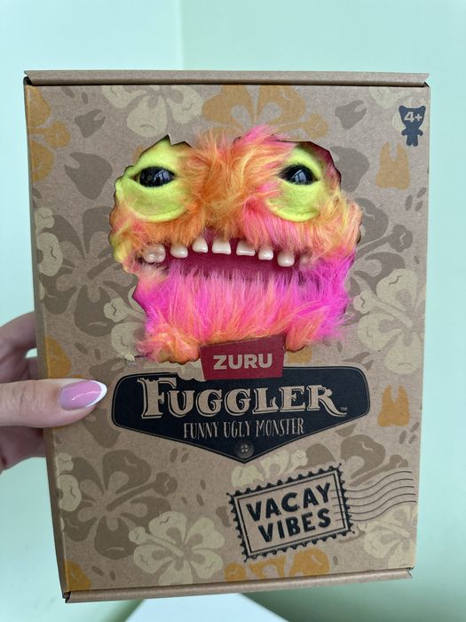 М'яка  іграшка монстр із зубами Фаглер Fuggler
