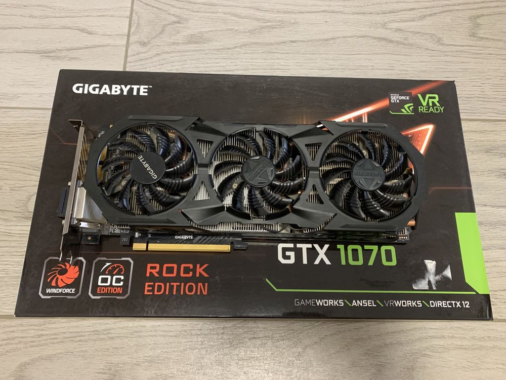 GeForce® GTX 1070 G1 ROCK 8G