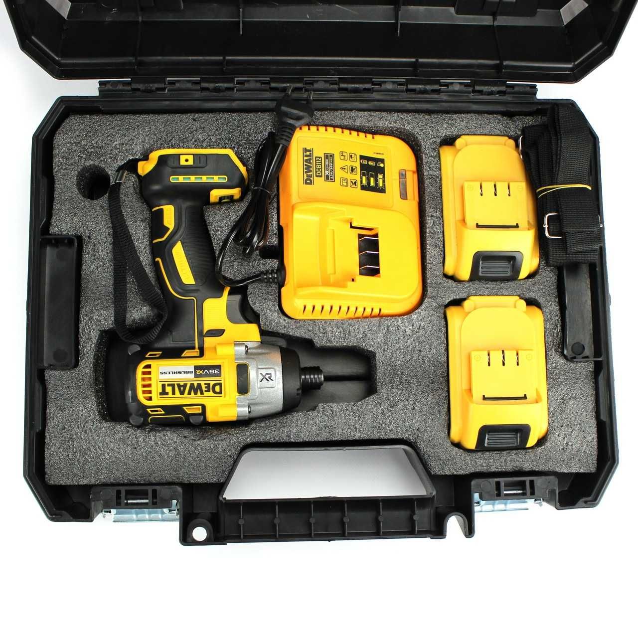 Безщітковий гвинтоверт DeWalt DCF887N (36V, 5AH) з регулятором. Деволт