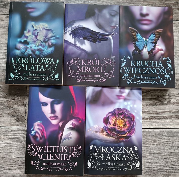 Królowa Lata - Melissa Marr - tomy 1-5 komplet