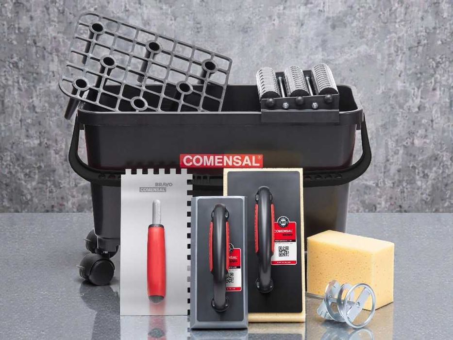 Zestaw Glazurniczy 24L – wiadro na kółkach + 9 elementów [NOWY]