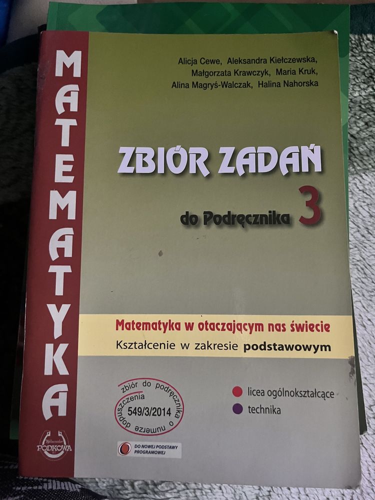 Zbiór zadan 3 matematyka w otaczającym nas świecie