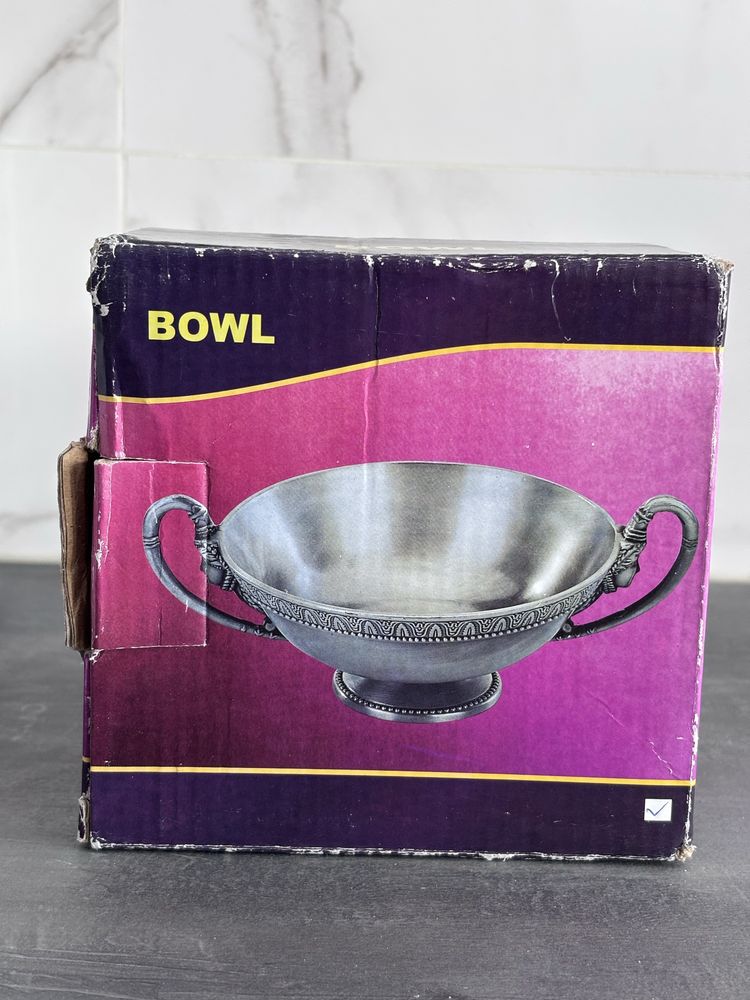 Bowl metal - taça com pé