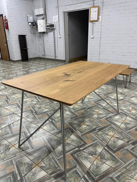 Столи з масиву дуба і ясена ! Стіл обідній !