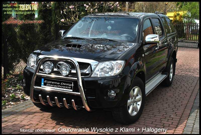 Toyota HILUX Podesty Orurowanie