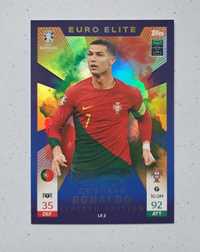 Karta piłkarska limited edition Cristiano Ronaldo euro 2024 topps