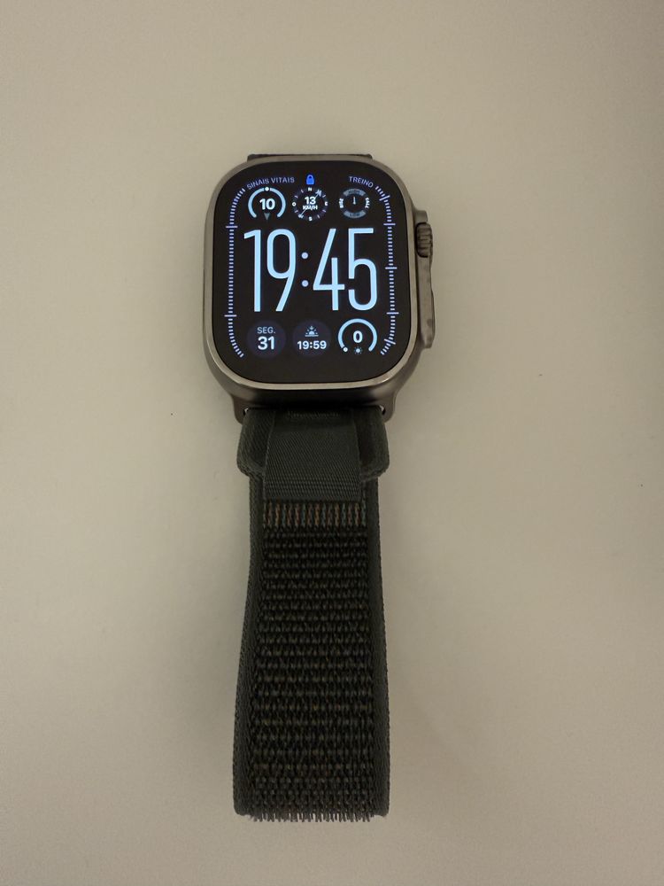 Apple Watch Ultra 2 Titânio | Como Novo | Ocean Band + Trail | 699 €