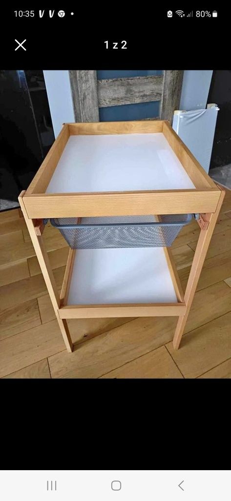 SNIGLAR stół do przewijania stolik pielęgnacyjny Ikea
Stół do przewija