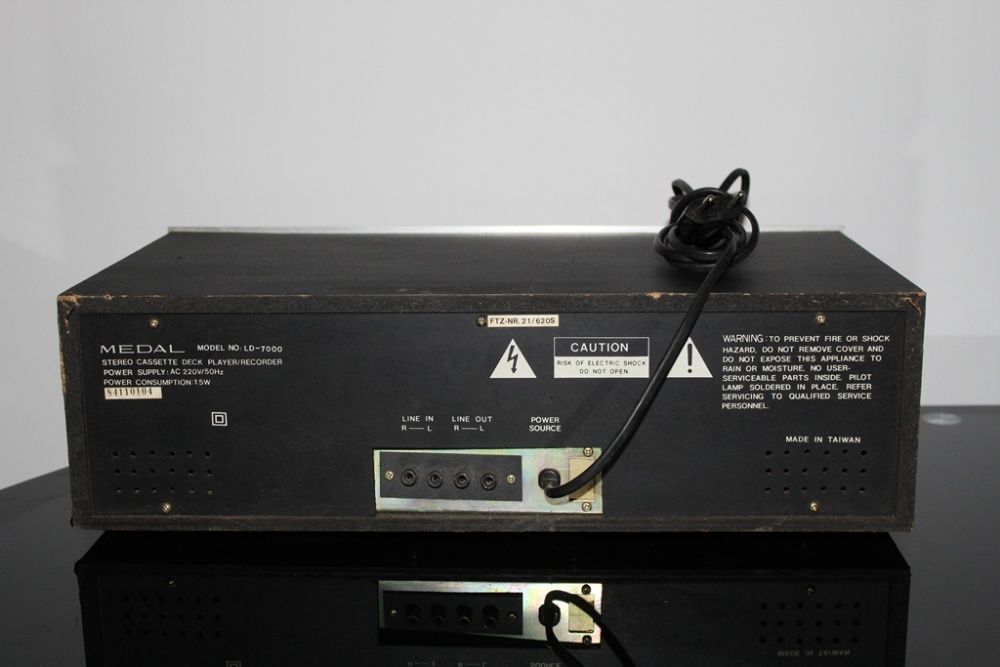 MEDAL LD-7000 Magnetofon deck dwukasetowy vintage unikat Wysyłka