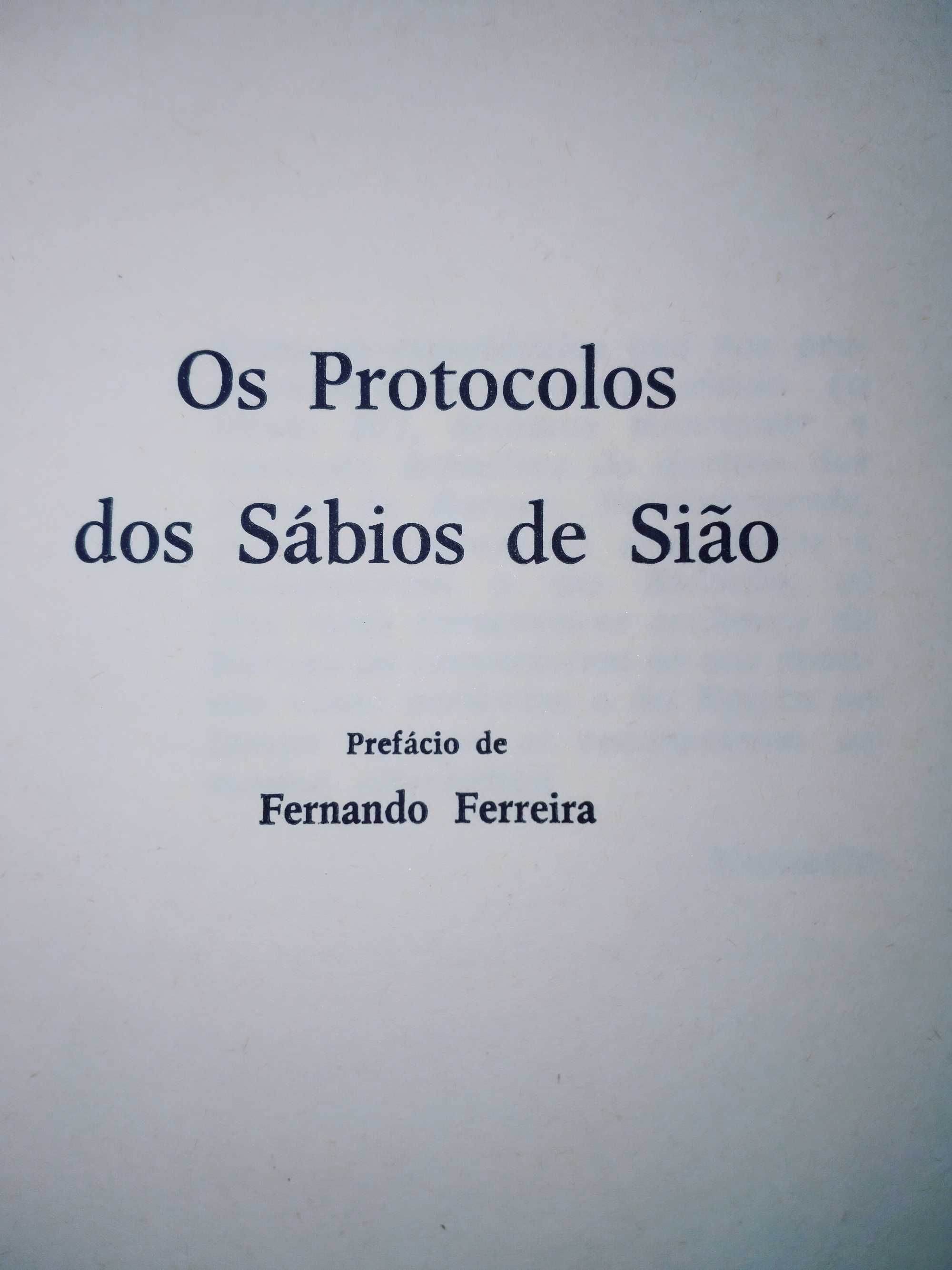 Os protocolos dos sábios de Sião