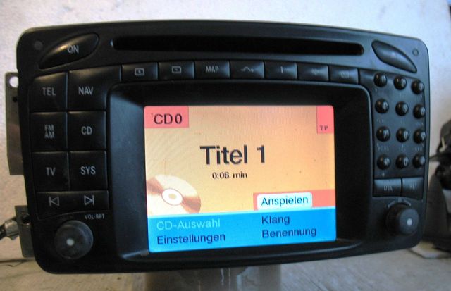 Radio Comand Mercedes W203 W209 W463