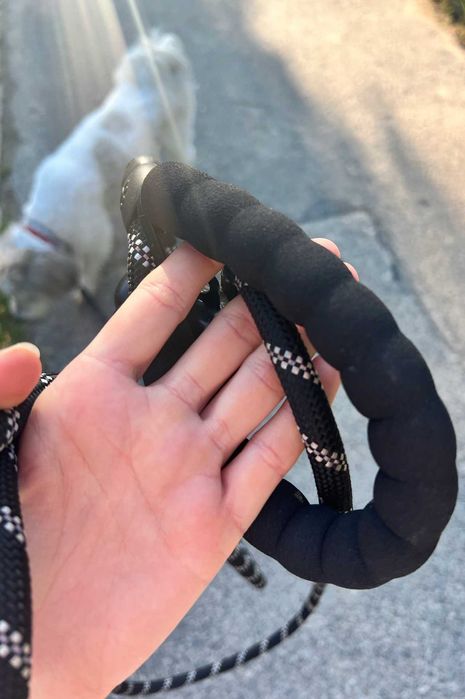 Wytrzymała Smycz Treningowa Dla Psa 5m Odblaskowa Gruba