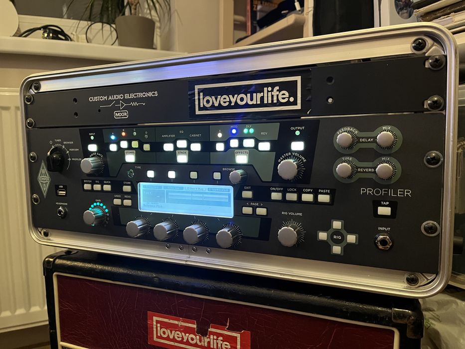 Kemper Profiler PowerRack + Remote + Case