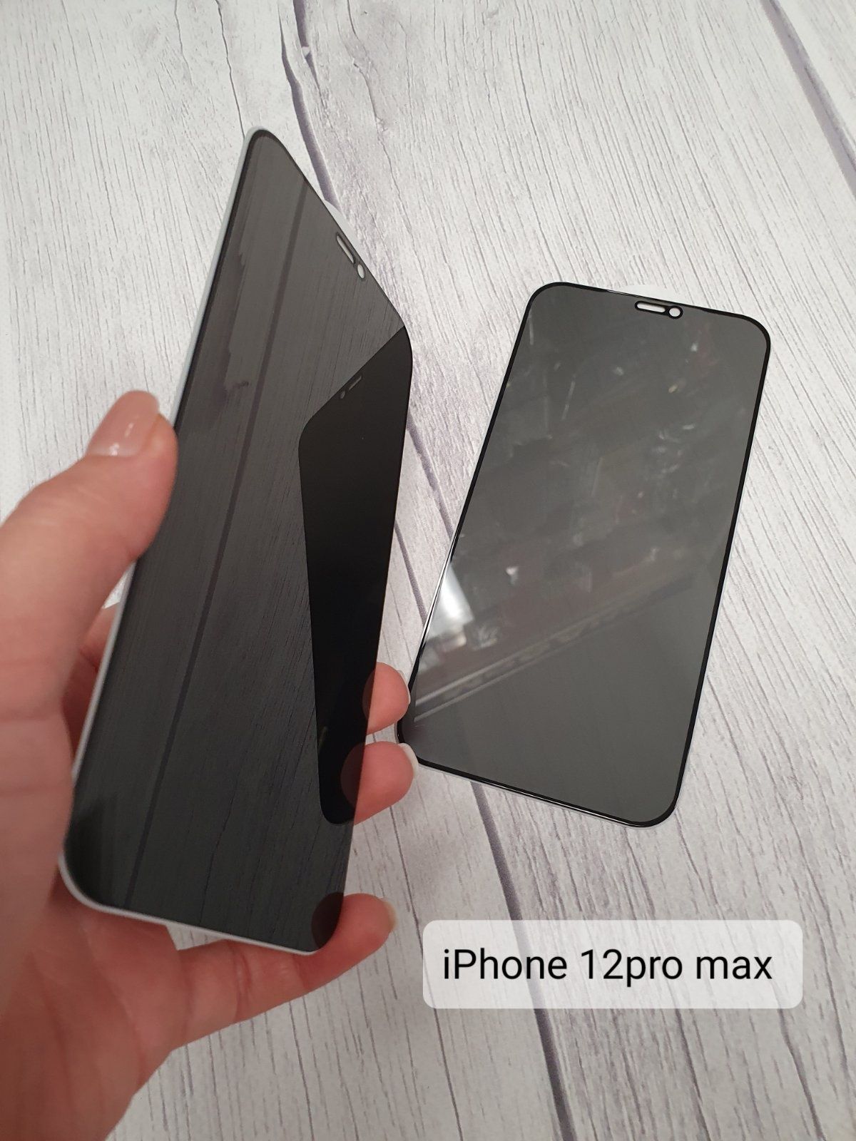 Захисне скло Антишпион Айфон Iphone 12 pro Max Защитное стекло