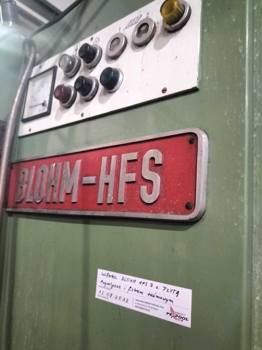 Szlifierka do płaszczyzn Blohm HFS 9