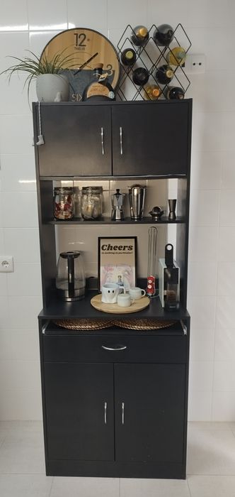 Armário HomCom Preto