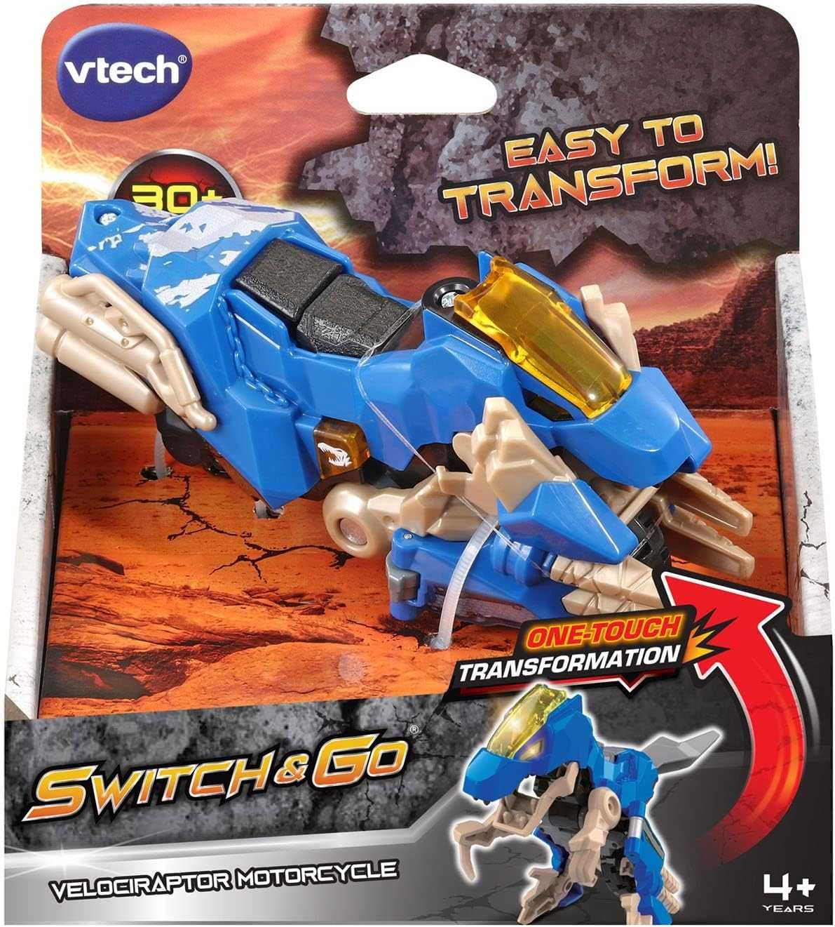 VTech Velociraptor Motorcycle Трансформер мотоцикл динозавр