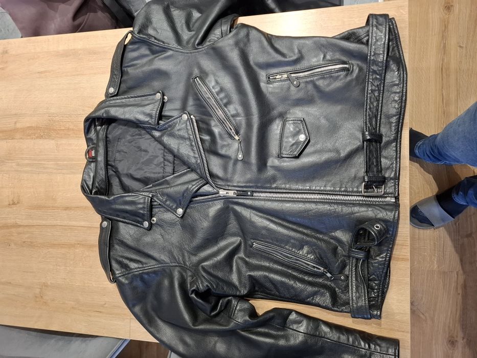 Ramoneska skórzana nie eko 6XL