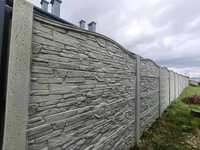 płyty ogrodzeniowe betonowe 50/200 wzory