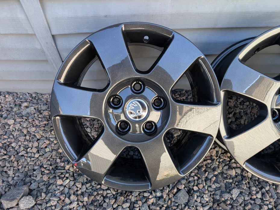 Оригінальні титанові диски Skoda Volkswagen 5*112 R15 5/112 15 ET 47