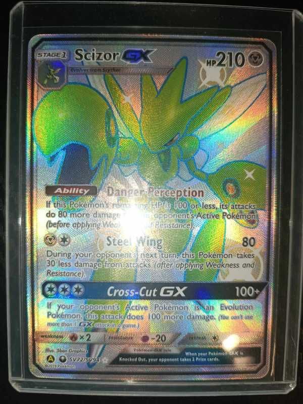 Scizor GX #SV72 Pokemon TCG