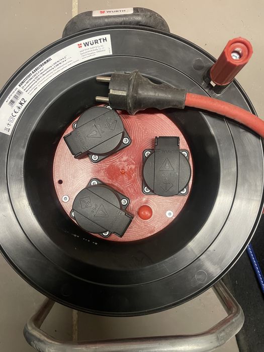 Przedłużacz 3x2,5 33m WURTH