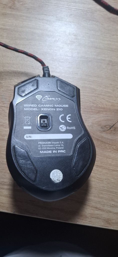 Myszka Genesis xenon 210