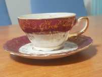 Chibata Japan filiżanka do kawy i spodek porcelana