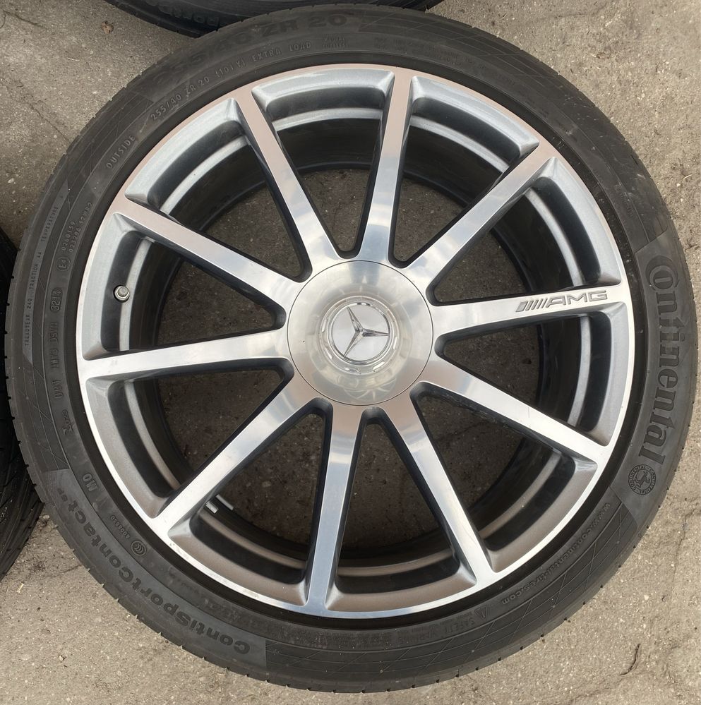 Alufelgi z oponami 255/40 285/35 R20 Mercedes S-Klasa W222 AMG Maybach