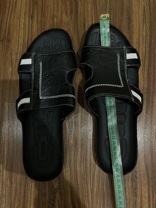 Нові чоловічі шкіряні шльопанці
