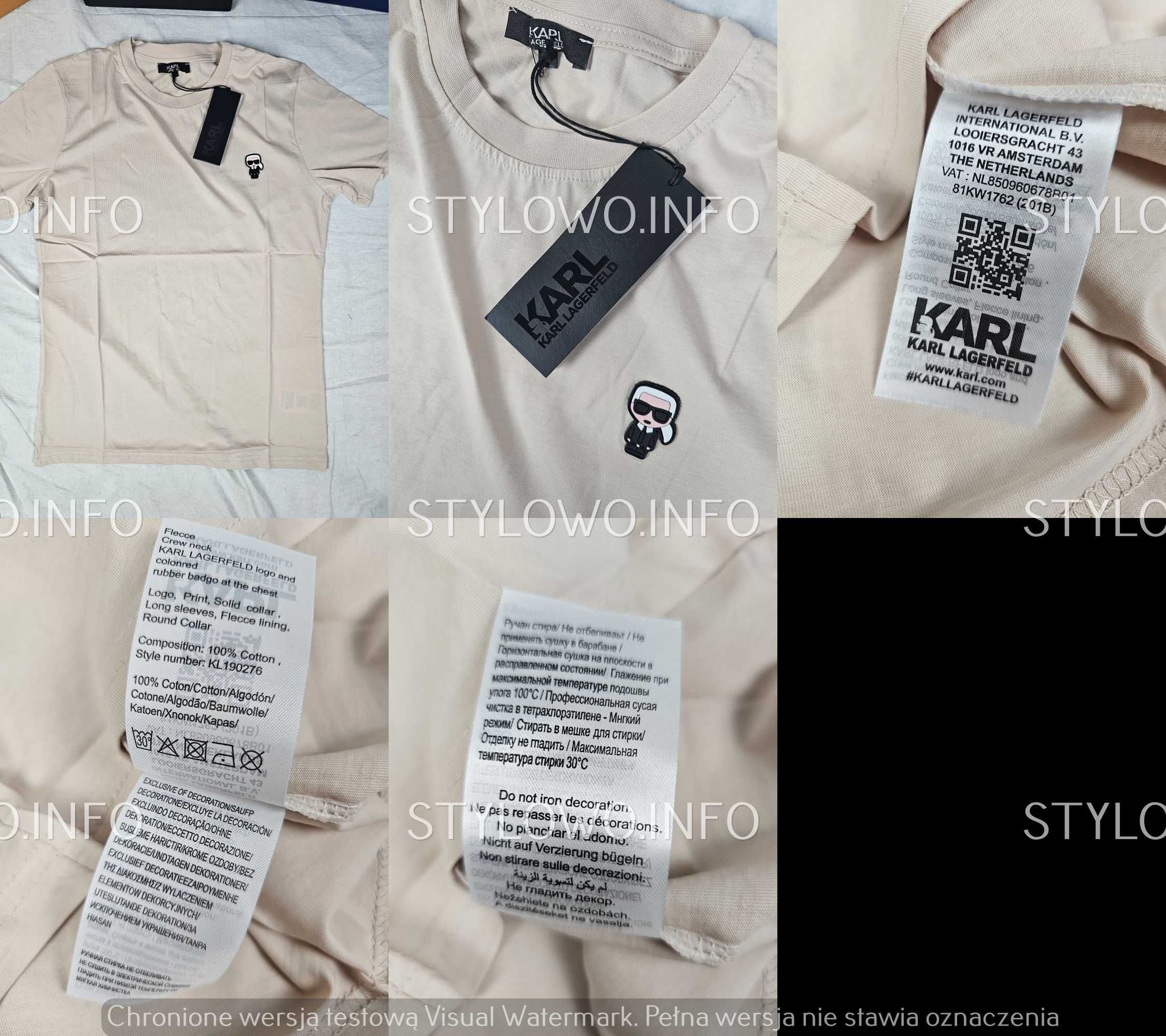 Koszulka shirt Lacoste Karl Lagerfeld męska Gues nowość TH Premium