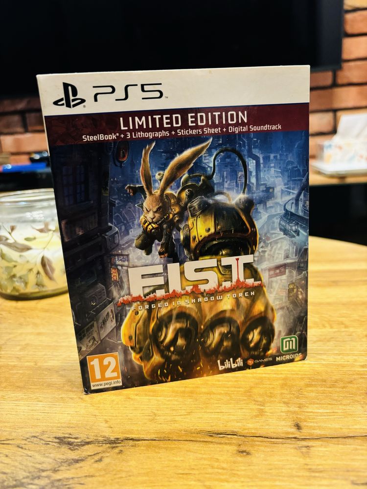 F.I.S.T Forged in shadow torch ps5 limited edition steelbook