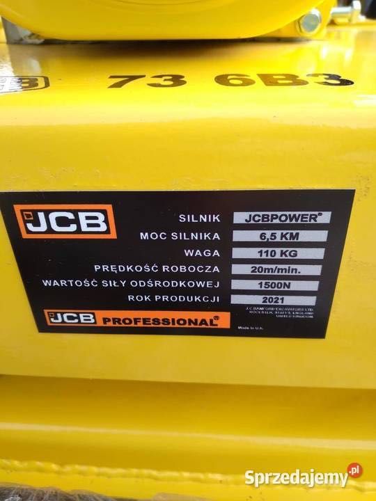 Zagęszczarka JCB 73 6b3