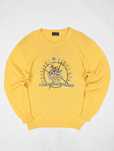 Iceberg żółty sweter vintage L logo
