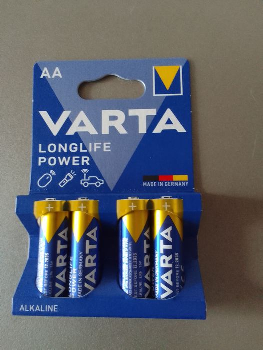 Baterie alkaliczne Warta nowe tanio